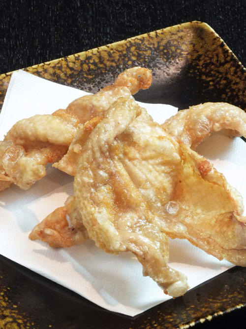 鶏皮せんべい