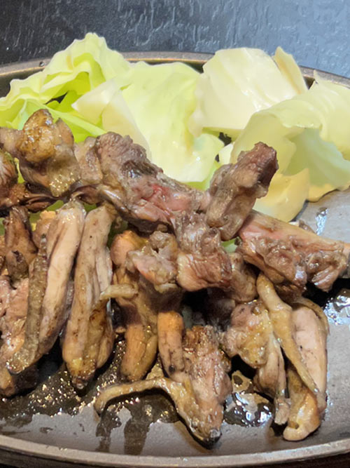 鳥ハラミ炭火焼き